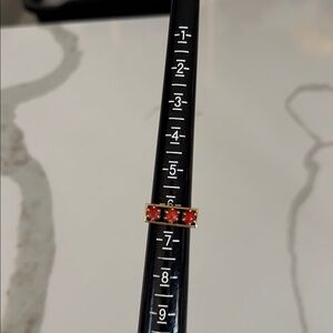 14K Yellow Gold & Coral Ring